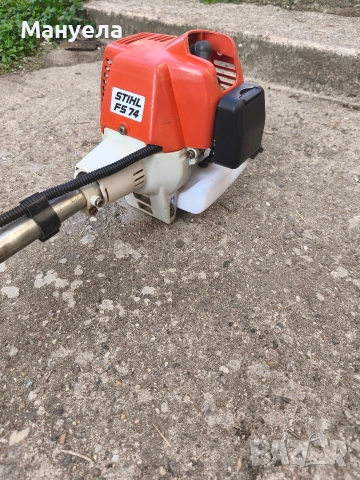 Бензинов тример STIHL FS74, снимка 3 - Градинска техника - 53879630