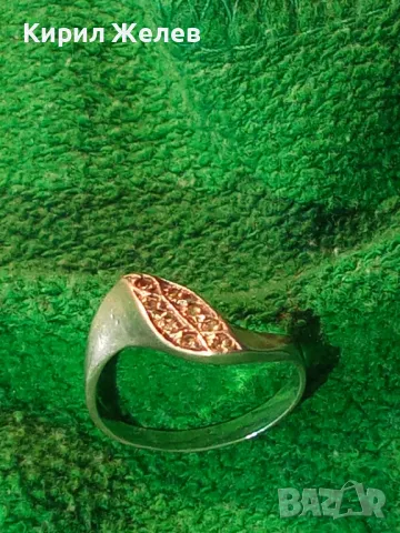 КРАСИВ СКЪПОЦЕНЕН СРЕБЪРЕН ПРЪСТЕН СРЕБРО ВИСОКА ПРОБА с ИСКРЯЩИ ФАСЕТИРАНИ ПЛАНИНСКИ КРИСТАЛИ 47968, снимка 12 - Пръстени - 49606556