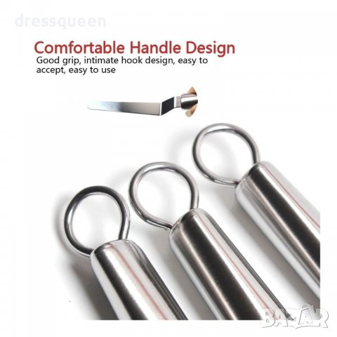 2766 Инструменти за декорация и заглаждане на торта, снимка 13 - Прибори за хранене, готвене и сервиране - 37272826