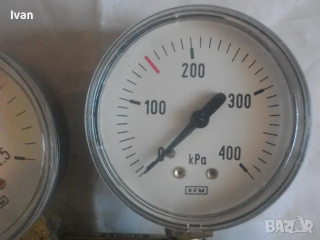 Нов РЕДУЦИР ВЕНТИЛ ЗА ГАЗ ПРОПАН-БУТАН Промишлен Индустриален Старо немско високо  качество ГДР, снимка 14 - Други инструменти - 47614161