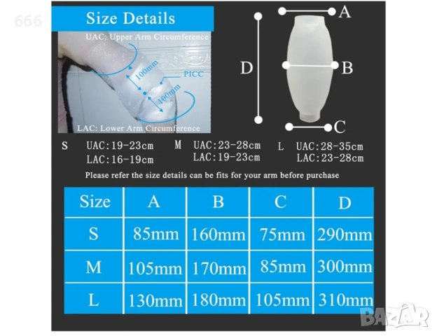 Водоустойчив протектор, снимка 2 - Ортези и протези - 54250897