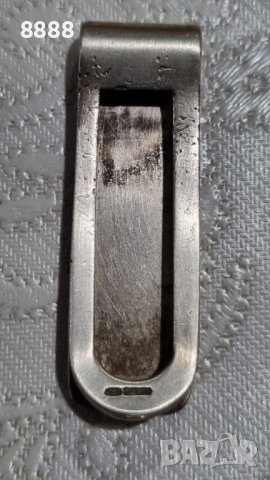 Сребърна щипка за пари , снимка 6 - Други - 44501304