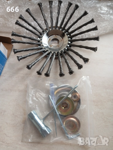 Четка за плевели 10", снимка 2 - Други стоки за дома - 52903263