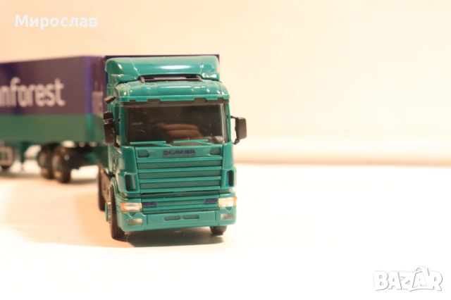 HERPA H0 1/87 SCANIA TIR АВТОВЛАК КАМИОН МОДЕЛ, снимка 5 - Колекции - 54225942