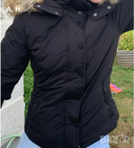 дамско черно яке H&M