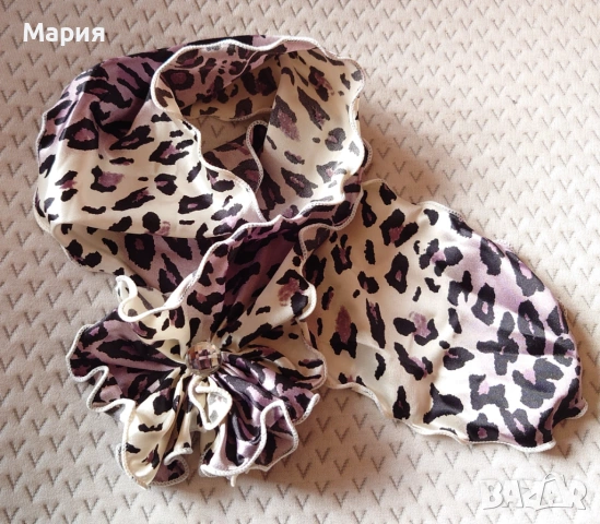 Леопардов шал, снимка 3 - Шалове - 53493753