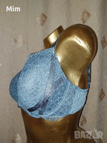 Hunkemoller 80 E Дантелен сутиен в зелено , снимка 4 - Бельо - 42929894