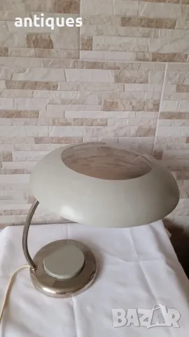 Стара настолна лампа - BAUHAUS - VEB Leuchtenbau - 1960"г. - №3 - Антика, снимка 7 - Антикварни и старинни предмети - 49670316