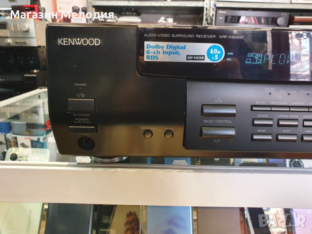 Ресийвър Kenwood KRF-V4530D В отлично техническо и визуално състояние., снимка 3 - Ресийвъри, усилватели, смесителни пултове - 50601997