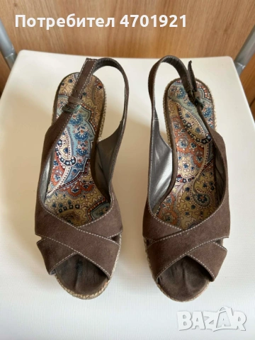 Дамски сандали на платформа, снимка 5 - Дамски обувки на ток - 53136931