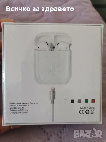 Безжични слушалки i12 TWS Bluetooth 5.0 с тъч контрол, снимка 3 - Bluetooth слушалки - 50952940