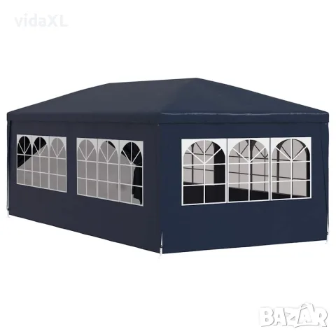 vidaXL Парти шатра, 3х6 м, синя, снимка 6 - Палатки - 56148296