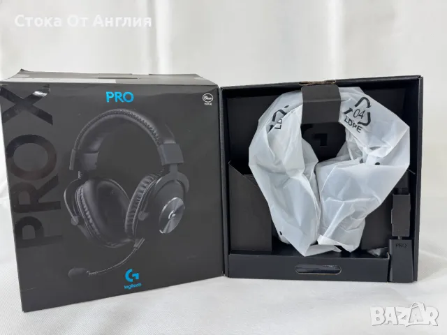 Слушалки геймърски  - Logitech Pro X , снимка 2 - Слушалки за компютър - 49974270