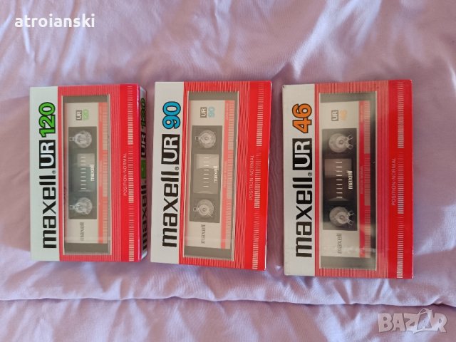 Аудио касети Maxell, снимка 11 - Аудио касети - 36043021
