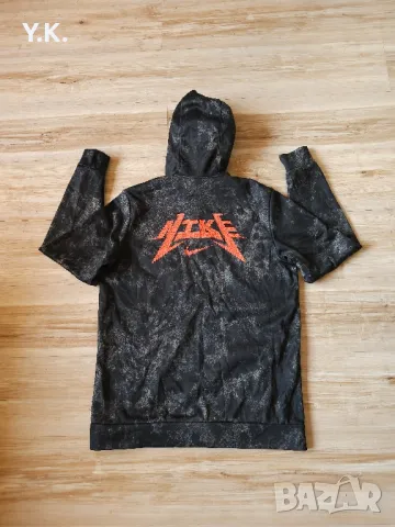Оригинално мъжко горнище с качулка Nike Therma-Fit, снимка 4 - Спортни дрехи, екипи - 47772177