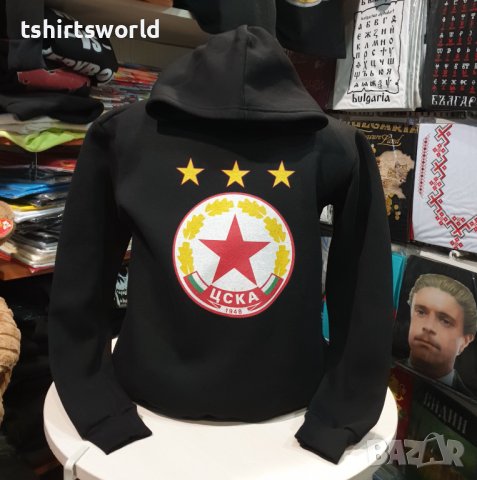 Нов мъжки суичър с дигитален печат на футболния отбор ЦСКА (CSKA), снимка 5 - Суичъри - 37937765