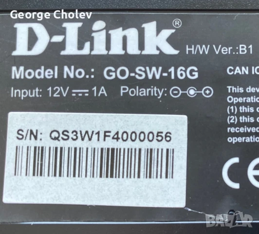 Суич D-Link 16 портов, снимка 4 - Суичове - 50592728