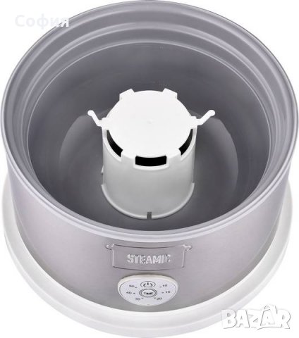  Парна керамична печка Kalorik TKG DG 1002, Таймер, Купа без BPA 4.5л, Бял, снимка 3 - Печки, фурни - 32014386