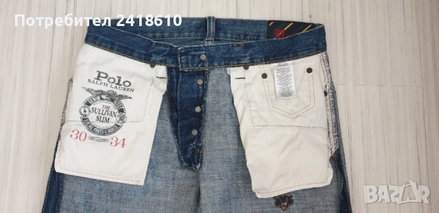 POLO Ralph Lauren Skinny  Jeans Mens Size 30 - 31/ 34  ОРИГИНАЛ Мъжки Дънки!, снимка 15 - Дънки - 55801030