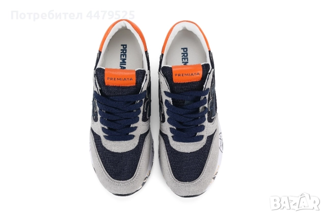 Оригинални мъжки обувки PREMIATA нови с кутия, снимка 6 - Маратонки - 51736992