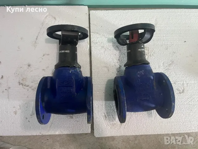 Спирателен кран чугунен, снимка 4 - ВИК - 48310100