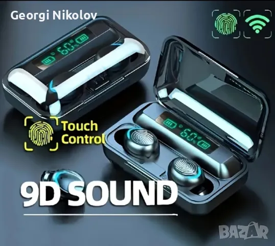 TWS безжични слушалки, снимка 2 - Bluetooth слушалки - 48539389