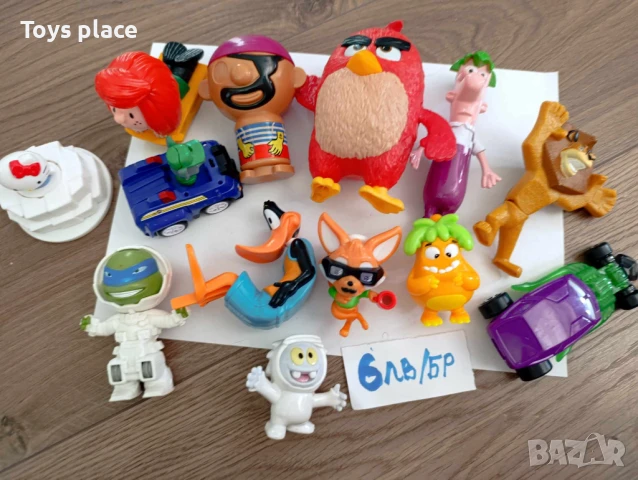 Играчки Макдоналдс за колекции, Пластмасови играчки Macdonald's Burger king , снимка 3 - Фигурки - 50661307