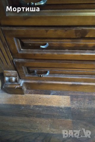 Ретро ракла с великолепно огледало масивно дърво намаление , снимка 8 - Скринове - 29387052