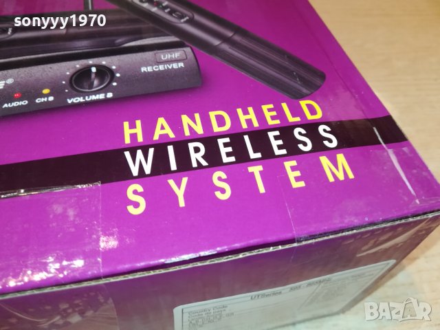 ★ █▬█ 0 ▀█▀ ★ SHURE MIC WIRELESS X2 3110220904, снимка 9 - Микрофони - 38506594