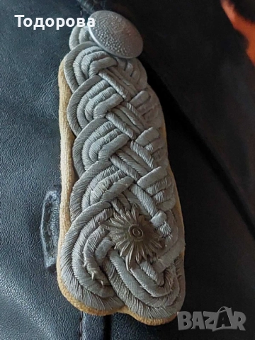 Schwarzer SS-Trenchcoat ww2(кожено военно палато на немски офицер), снимка 13 - Антикварни и старинни предмети - 52181408