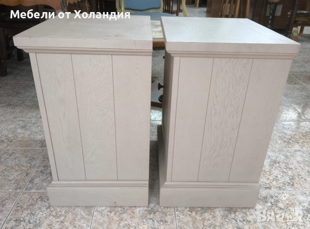2 дъбови нощни шкафчета, снимка 2 - Шкафове - 52377484