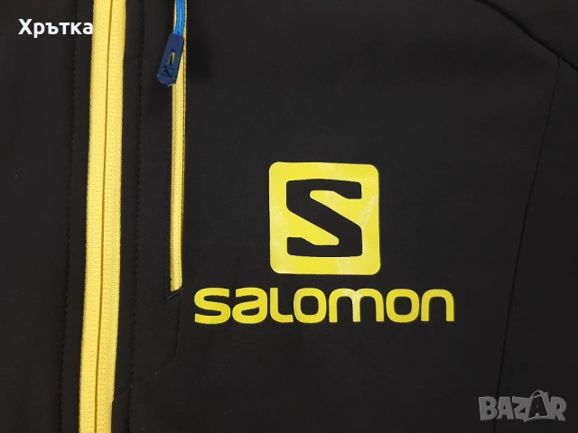 Salomon Momentum - Оригинално мъжко софтшел яке размер S-M, снимка 7 - Якета - 53929025