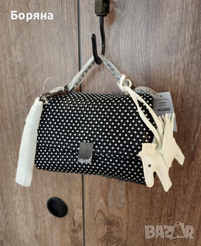 Aldo нова малка вечерна чанта с висулка кон, снимка 2 - Чанти - 52238254