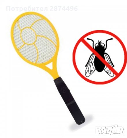 Електрическа палка за мухи, комари и други насекоми, снимка 9 - Други стоки за дома - 30905815