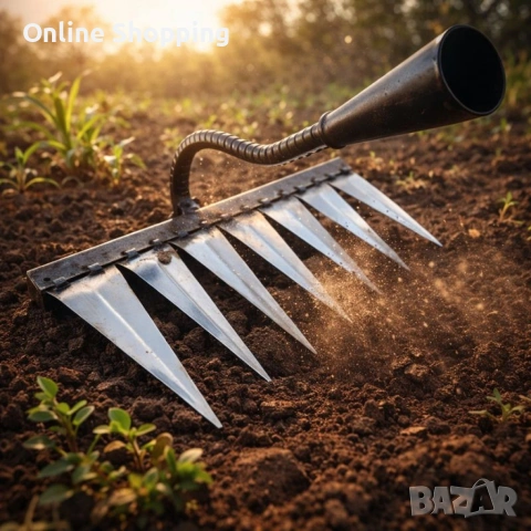 Многофункционален градински инструмент за поддръжка на почвата, снимка 4 - Градински инструменти - 53326770