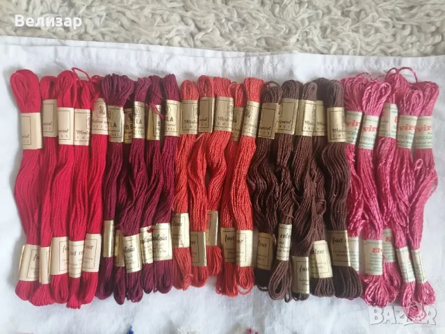 Мулине - българско и немско, снимка 2 - Антикварни и старинни предмети - 47921542