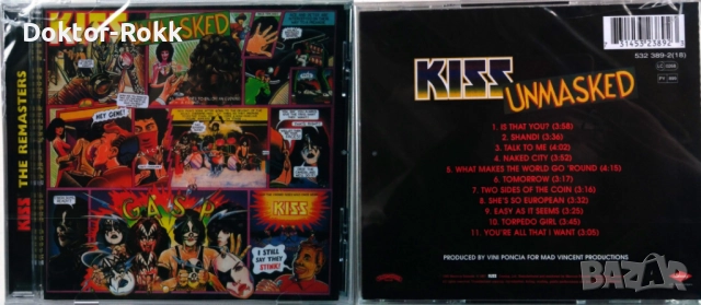 KISS - CDs - оригинални дискове, снимка 3 - CD дискове - 52597618