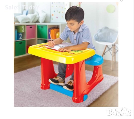 Детско бюро, аксесоари, масичка със столче, над 2г, снимка 1 - Мебели за детската стая - 44226519