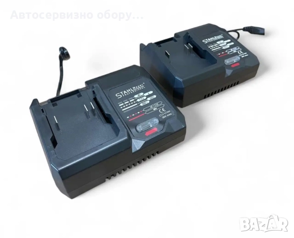 Комплект 7 в 1 акумулаторни инструменти 36V 10Ah с 4 батерии и куфар STAHLMAYER BLACK, снимка 11 - Куфари с инструменти - 51741595