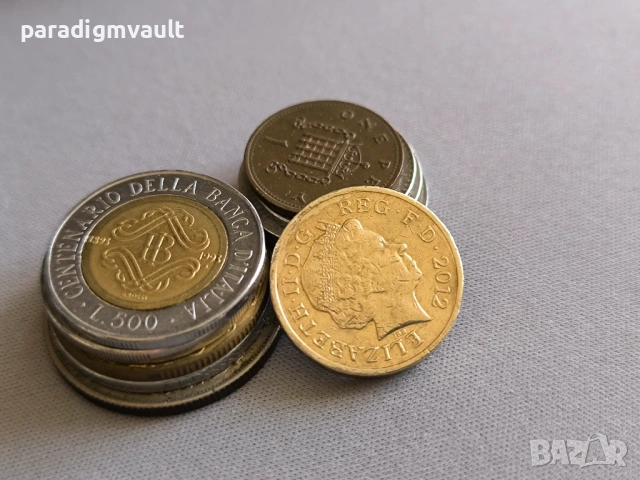 Монета - Великобритания - 1 паунд | 2012г., снимка 2 - Нумизматика и бонистика - 53058062