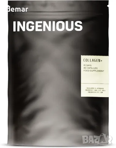 INGENIOUS Collagen+, Морски колаген на капсули, 45 капсули