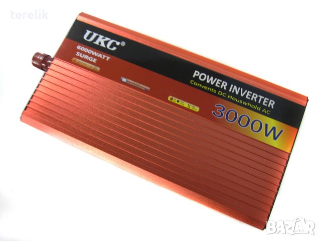 !!! Нови ИНВЕРТОРИ UKC от 300W до 5000W -12V или 24v /220V, 29,98 лв ПРОМОЦИЯ!!! , снимка 3 - Друга електроника - 39628598