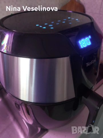  Продавам Air Fryer Tefal – почти нов, в отлично състояние!, снимка 2 - Фритюрници - 54309377