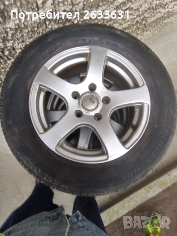 Гуми със алуминиеви джанти за Тойота Авенсис версо, снимка 2 - Гуми и джанти - 53967130
