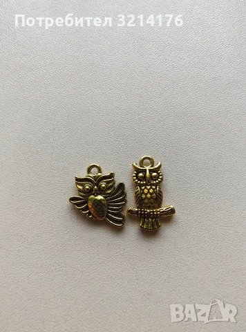 Висулка бижу - Бухал, снимка 3 - Други - 55817518