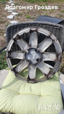 Два броя оригинални тасове за джанти "TARANIS 15" за Renault / Рено , снимка 7 - Аксесоари и консумативи - 51754848