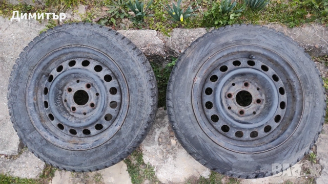Зимни гуми Nokian с джанти Опел 13' 4х100. , снимка 2 - Гуми и джанти - 53929100