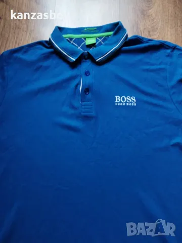 hugo boss green - страхотна мъжка тениска XL, снимка 2 - Тениски - 49799914