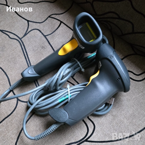 Баркод скенер Motorola Symbol LS2208 четец, 1D, 2бр., снимка 5 - Принтери, копири, скенери - 52866310