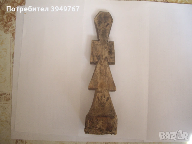 Много стар дървен просфор., снимка 2 - Антикварни и старинни предмети - 54347371